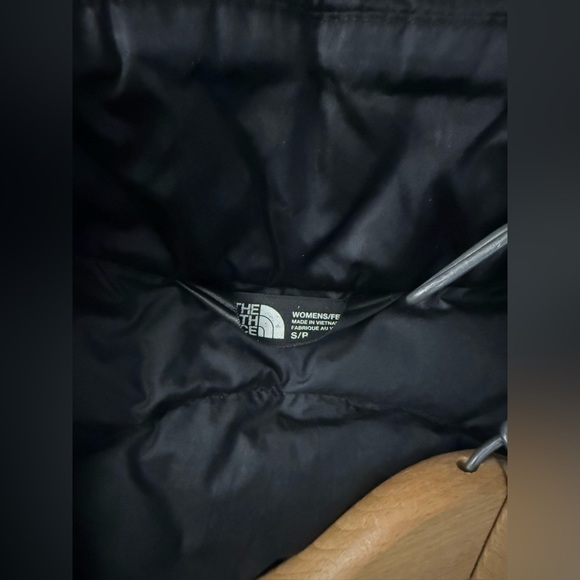 The North Face 550 Gilet Goose Down Puffer Vest Black Quilted Women Small - Picture 10 of 12